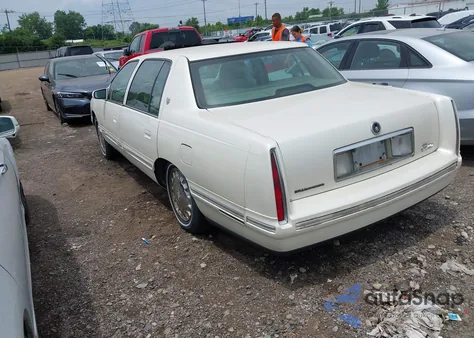 1999 Cadillac Deville Standard из США, поврежденный, VIN 1G6KD54Y6XU781719